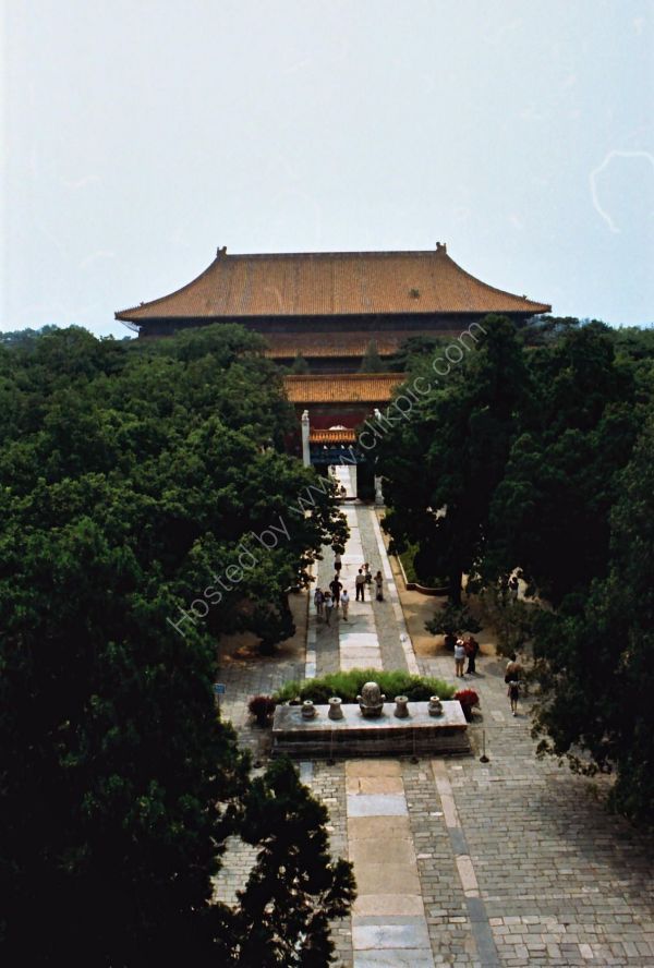 Steps to Hall of Eminent Favour, Ming Tombs, Beijing